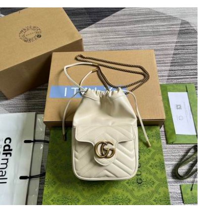 Gucci Marmont mini bucket bag 746433 W14.5cm x H20cm x D7.5cm