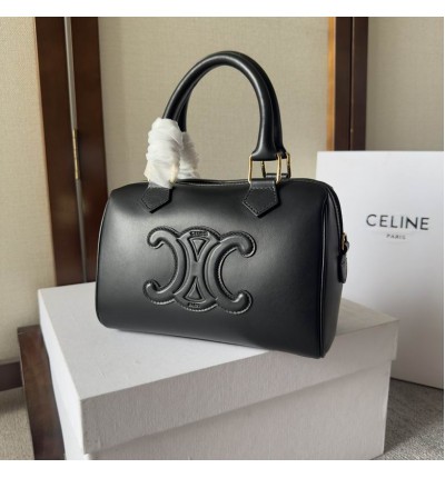 Celine small boston smooth calfskin 19.5x14x7.5cm