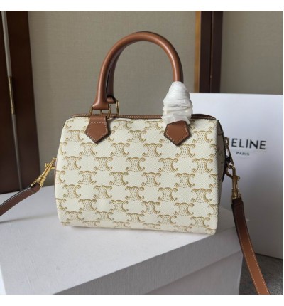 Celine small boston smooth calfskin 19.5x14x7.5cm