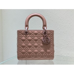 Dior Lady Medium Cannage Calfskin with Diamond Motif 24 x 21 x 12 cm Bags