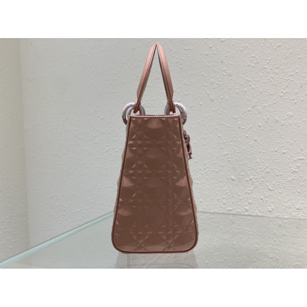 Dior Lady Medium Cannage Calfskin with Diamond Motif 24 x 21 x 12 cm Bags