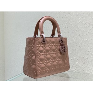 Dior Lady Medium Cannage Calfskin with Diamond Motif 24 x 21 x 12 cm Bags