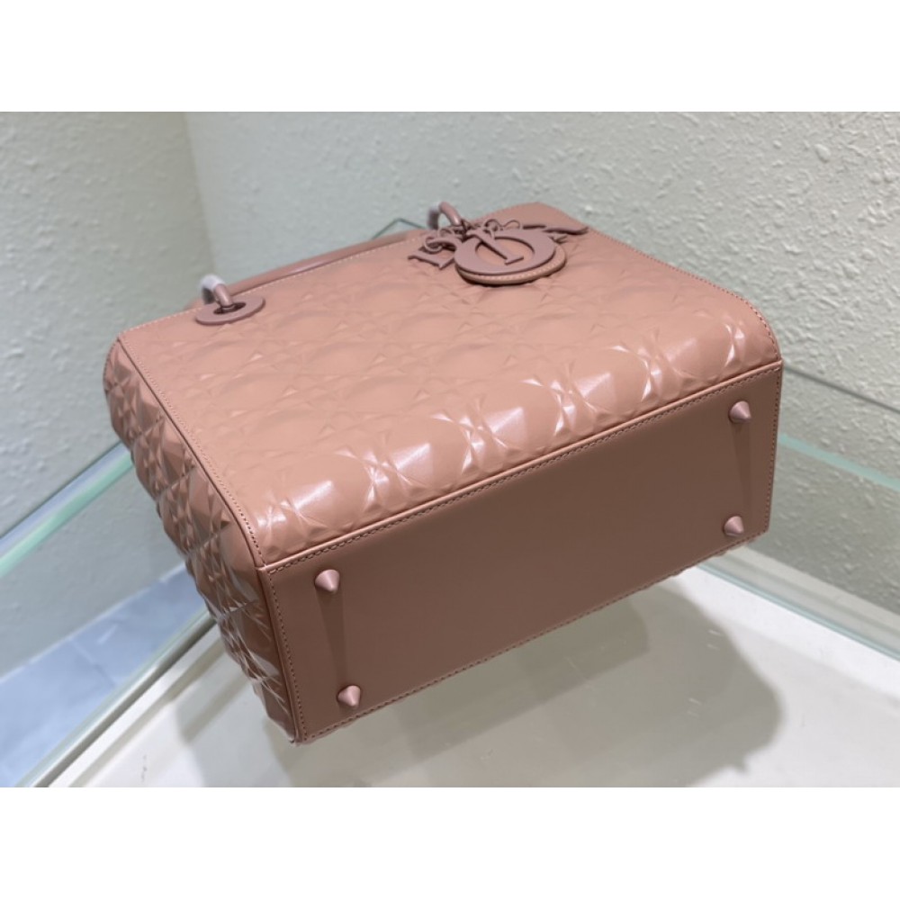 Dior Lady Medium Cannage Calfskin with Diamond Motif 24 x 21 x 12 cm Bags