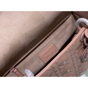 Dior Lady Medium Cannage Calfskin with Diamond Motif 24 x 21 x 12 cm Bags
