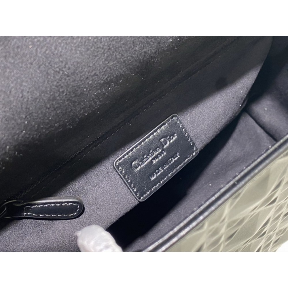 Dior Lady Medium Cannage Calfskin with Diamond Motif 24 x 21 x 12 cm Bags