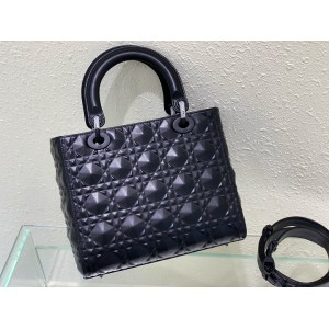 Dior Lady Medium Cannage Calfskin with Diamond Motif 24 x 21 x 12 cm Bags