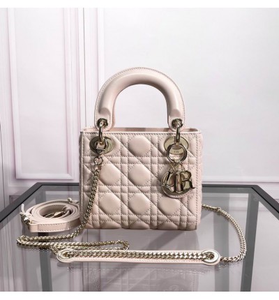 Dior Lady Mini Bag Cannage Lambskin 17 x 15 x 7 cm