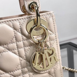 Dior Lady Mini Bag Cannage Lambskin 17 x 15 x 7 cm Bags