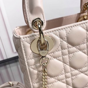 Dior Lady Mini Bag Cannage Lambskin 17 x 15 x 7 cm Bags