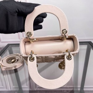 Dior Lady Mini Bag Cannage Lambskin 17 x 15 x 7 cm Bags