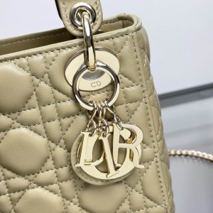 Dior Lady Mini Bag Cannage Lambskin 17 x 15 x 7 cm Bags