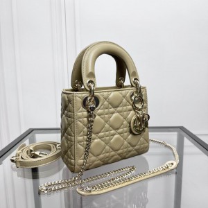 Dior Lady Mini Bag Cannage Lambskin 17 x 15 x 7 cm Bags