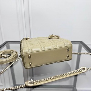 Dior Lady Mini Bag Cannage Lambskin 17 x 15 x 7 cm Bags