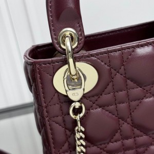 Dior Lady Mini Bag Cannage Lambskin 17 x 15 x 7 cm Bags