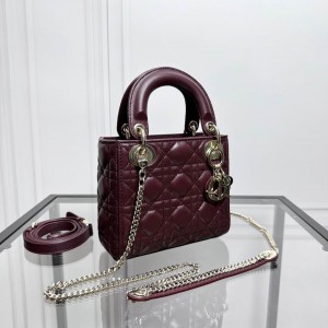 Dior Lady Mini Bag Cannage Lambskin 17 x 15 x 7 cm Bags