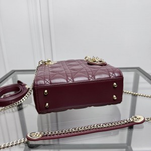Dior Lady Mini Bag Cannage Lambskin 17 x 15 x 7 cm Bags