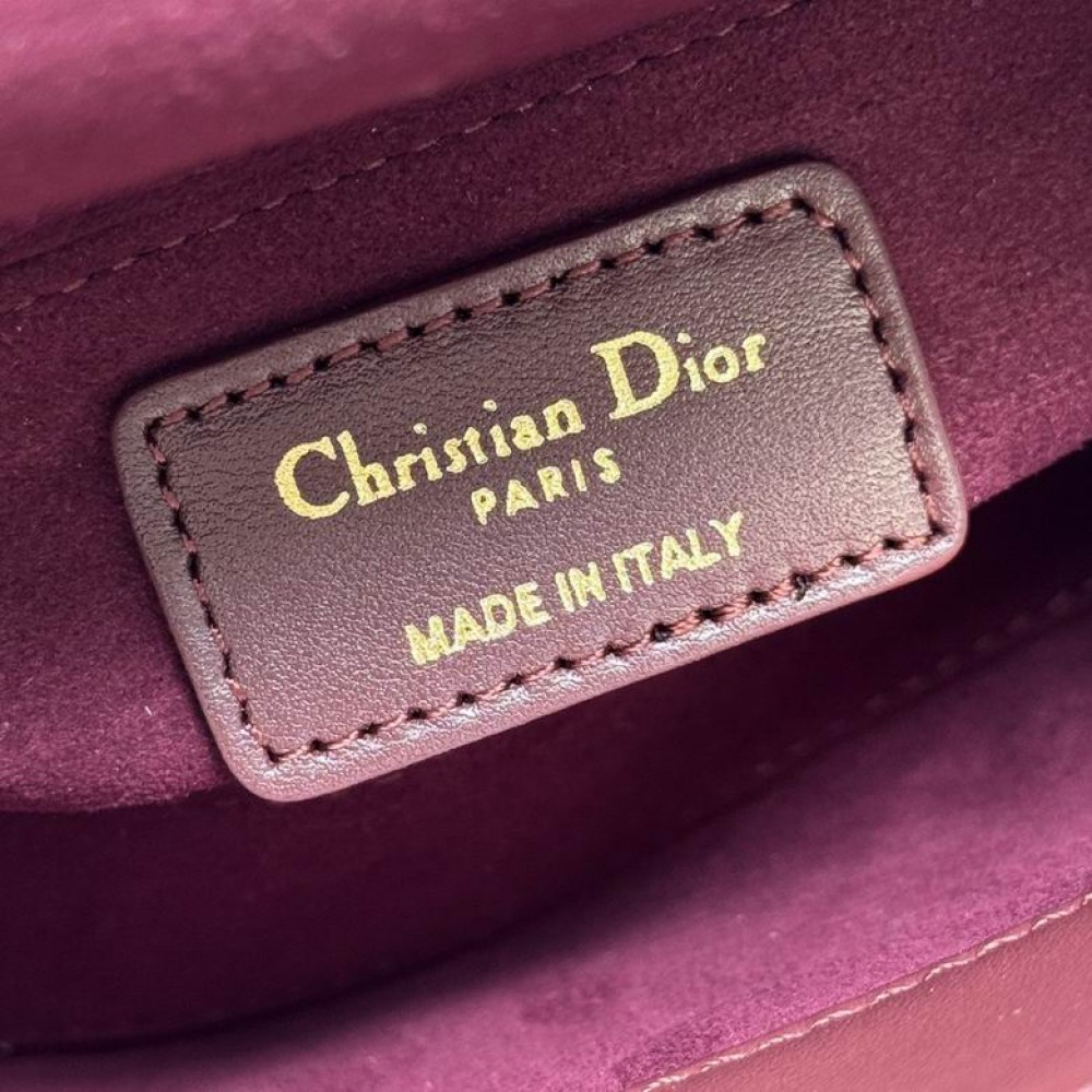 Dior Lady Mini Bag Cannage Lambskin 17 x 15 x 7 cm Bags