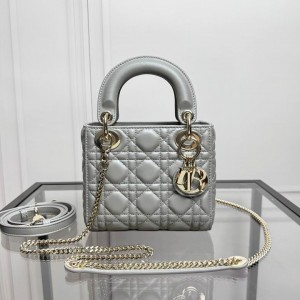 Dior Lady Mini Bag Cannage Lambskin 17 x 15 x 7 cm Bags