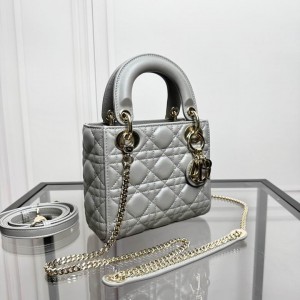 Dior Lady Mini Bag Cannage Lambskin 17 x 15 x 7 cm Bags
