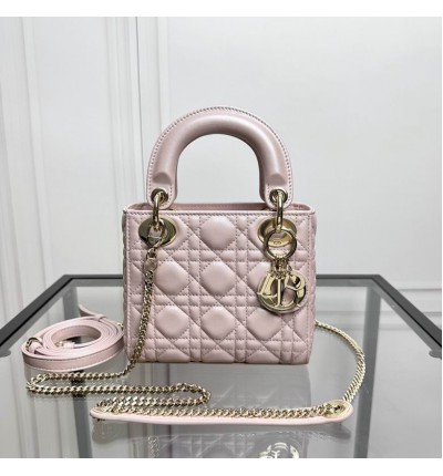 Dior Lady Mini Bag Cannage Lambskin 17 x 15 x 7 cm