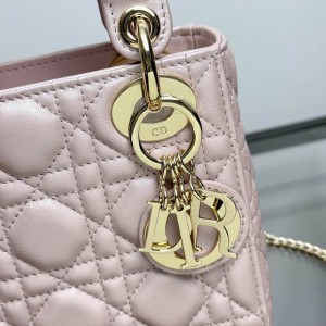 Dior Lady Mini Bag Cannage Lambskin 17 x 15 x 7 cm Bags