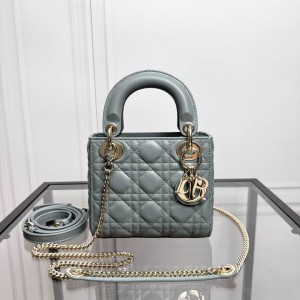Dior Lady Mini Bag Cannage Lambskin 17 x 15 x 7 cm Bags