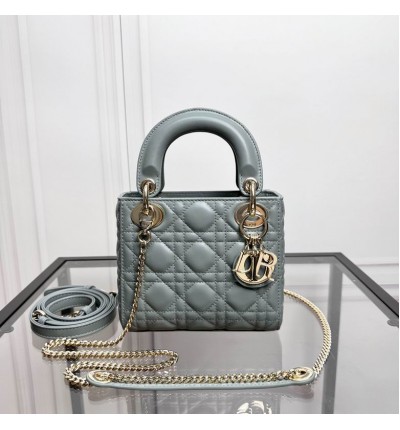 Dior Lady Mini Bag Cannage Lambskin 17 x 15 x 7 cm