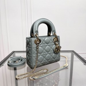 Dior Lady Mini Bag Cannage Lambskin 17 x 15 x 7 cm Bags