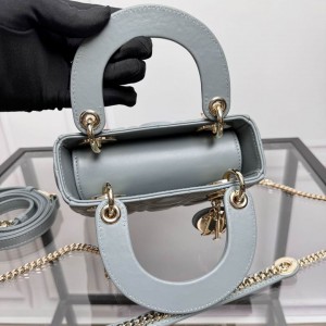 Dior Lady Mini Bag Cannage Lambskin 17 x 15 x 7 cm Bags