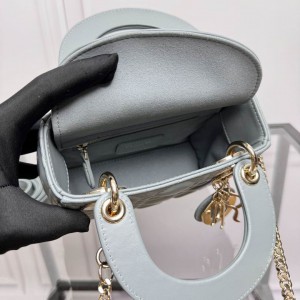 Dior Lady Mini Bag Cannage Lambskin 17 x 15 x 7 cm Bags