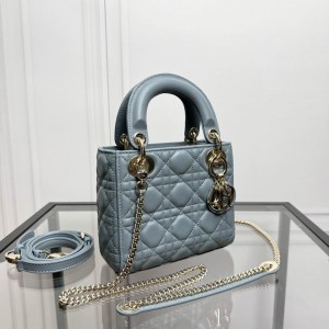 Dior Lady Mini Bag Cannage Lambskin 17 x 15 x 7 cm Bags