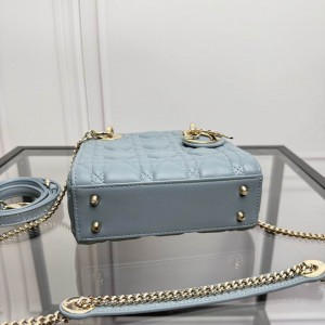 Dior Lady Mini Bag Cannage Lambskin 17 x 15 x 7 cm Bags