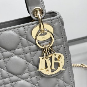 Dior Lady Mini Bag Cannage Lambskin 17 x 15 x 7 cm Bags