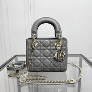 Dior Lady Mini Bag Cannage Lambskin 17 x 15 x 7 cm Bags