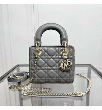 Dior Lady Mini Bag Cannage Lambskin 17 x 15 x 7 cm