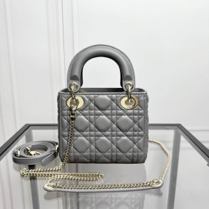 Dior Lady Mini Bag Cannage Lambskin 17 x 15 x 7 cm Bags