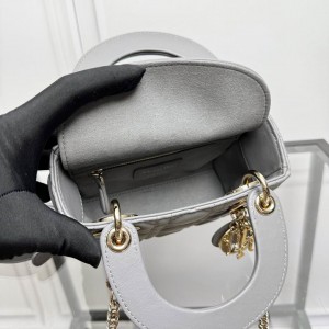Dior Lady Mini Bag Cannage Lambskin 17 x 15 x 7 cm Bags