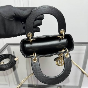 Dior Lady Mini Bag Cannage Lambskin 17 x 15 x 7 cm Bags