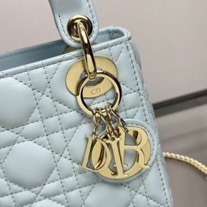 Dior Lady Mini Bag Cannage Lambskin 17 x 15 x 7 cm Bags