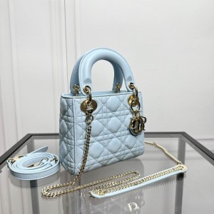 Dior Lady Mini Bag Cannage Lambskin 17 x 15 x 7 cm Bags