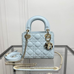 Dior Lady Mini Bag Cannage Lambskin 17 x 15 x 7 cm Bags