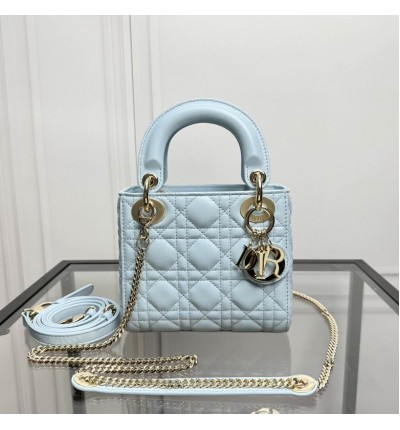 Dior Lady Mini Bag Cannage Lambskin 17 x 15 x 7 cm