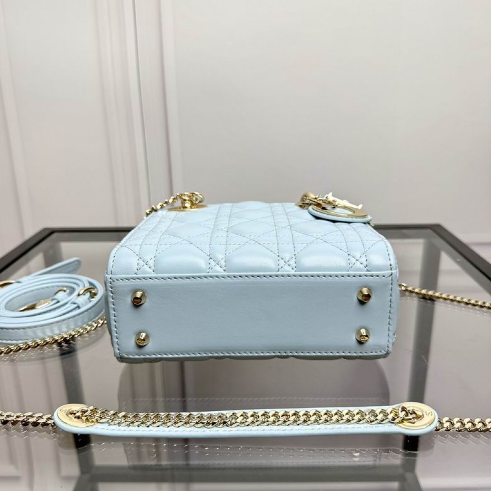 Dior Lady Mini Bag Cannage Lambskin 17 x 15 x 7 cm Bags