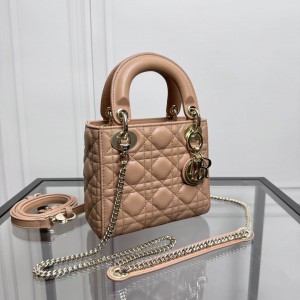 Dior Lady Mini Bag Cannage Lambskin 17 x 15 x 7 cm Bags