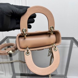 Dior Lady Mini Bag Cannage Lambskin 17 x 15 x 7 cm Bags