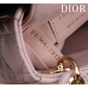 Dior Lady Micro Bag Cannage Lambskin 12 x 10.2 x 5 cm Bags