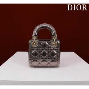 Dior Lady Micro Bag Cannage Lambskin 12 x 10.2 x 5 cm Bags