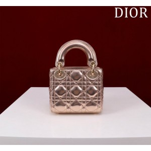 Dior Lady Micro Bag Cannage Lambskin 12 x 10.2 x 5 cm Bags