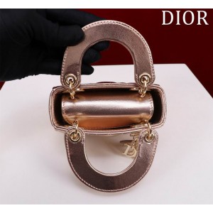 Dior Lady Micro Bag Cannage Lambskin 12 x 10.2 x 5 cm Bags
