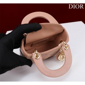 Dior Lady Micro Bag Cannage Lambskin 12 x 10.2 x 5 cm Bags
